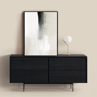 Monochrome canvas, abstract canvas, premium wall art canvas