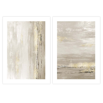 abstract, wall art, print, gold, beige